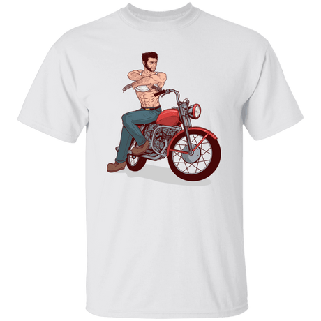 T-Shirts White / S Pin-up Wolverine T-Shirt