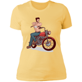 T-Shirts Banana Cream/ / S Pin-up Wolverine Women's Premium T-Shirt