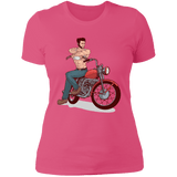 T-Shirts Hot Pink / S Pin-up Wolverine Women's Premium T-Shirt
