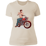 T-Shirts Ivory/ / S Pin-up Wolverine Women's Premium T-Shirt