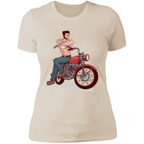 T-Shirts Ivory/ / S Pin-up Wolverine Women's Premium T-Shirt