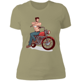 T-Shirts Light Olive / S Pin-up Wolverine Women's Premium T-Shirt