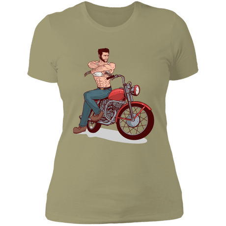 T-Shirts Light Olive / S Pin-up Wolverine Women's Premium T-Shirt