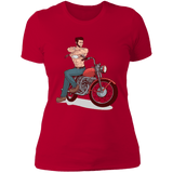 T-Shirts Red / S Pin-up Wolverine Women's Premium T-Shirt