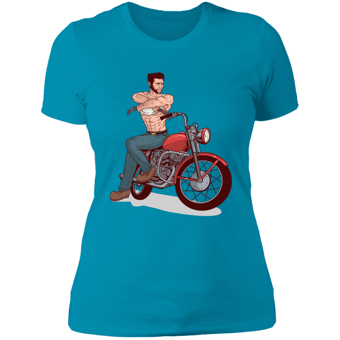 Pin-up Wolverine Women's Premium T-Shirt – Pop Up Tee