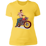 T-Shirts Vibrant Yellow / S Pin-up Wolverine Women's Premium T-Shirt