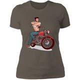 T-Shirts Warm Grey / S Pin-up Wolverine Women's Premium T-Shirt