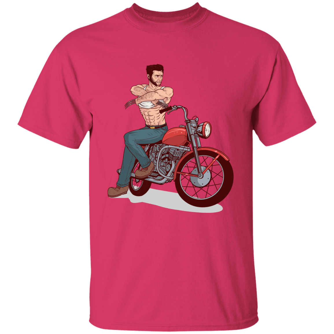 T-Shirts Heliconia / YXS Pin-up Wolverine Youth T-Shirt