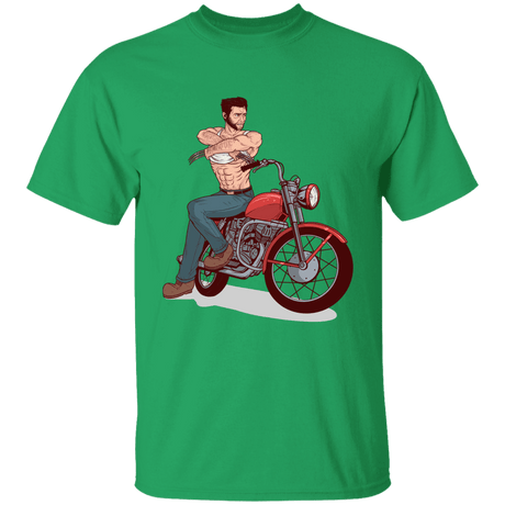 T-Shirts Irish Green / YXS Pin-up Wolverine Youth T-Shirt