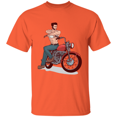 T-Shirts Orange / YXS Pin-up Wolverine Youth T-Shirt