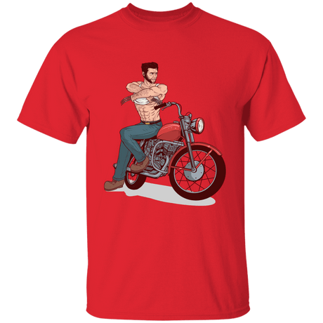 T-Shirts Red / YXS Pin-up Wolverine Youth T-Shirt