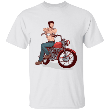 T-Shirts White / YXS Pin-up Wolverine Youth T-Shirt