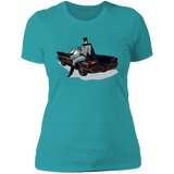T-Shirts Tahiti Blue / S Pin-up Women's Premium T-Shirt