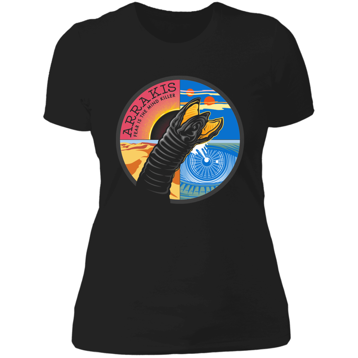 T-Shirts Black / X-Small Pink Dune Women's Premium T-Shirt