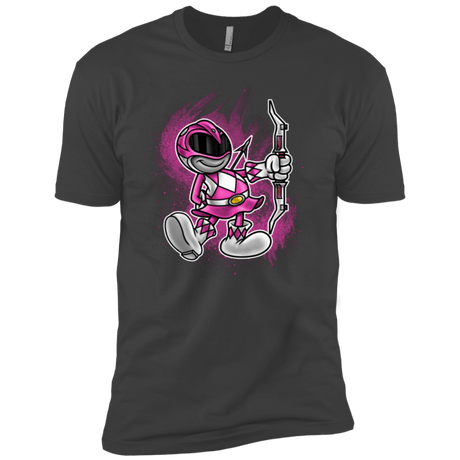 T-Shirts Heavy Metal / YXS Pink Ranger Artwork Boys Premium T-Shirt