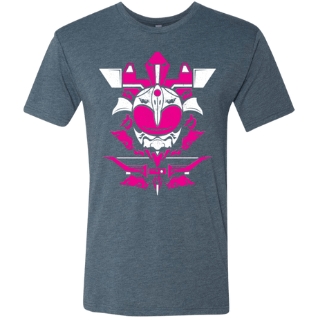 T-Shirts Indigo / Small Pink Ranger Men's Triblend T-Shirt