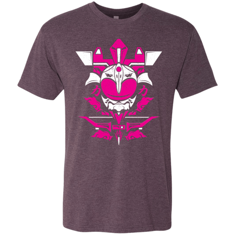 T-Shirts Vintage Purple / Small Pink Ranger Men's Triblend T-Shirt