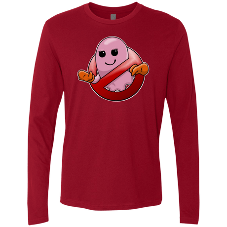 T-Shirts Cardinal / Small Pinky Buster Men's Premium Long Sleeve