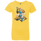 T-Shirts Vibrant Yellow / YXS PINUP SAMUS Girls Premium T-Shirt