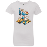 T-Shirts White / YXS PINUP SAMUS Girls Premium T-Shirt