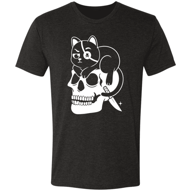 T-Shirts Vintage Black / S Piracat Men's Triblend T-Shirt