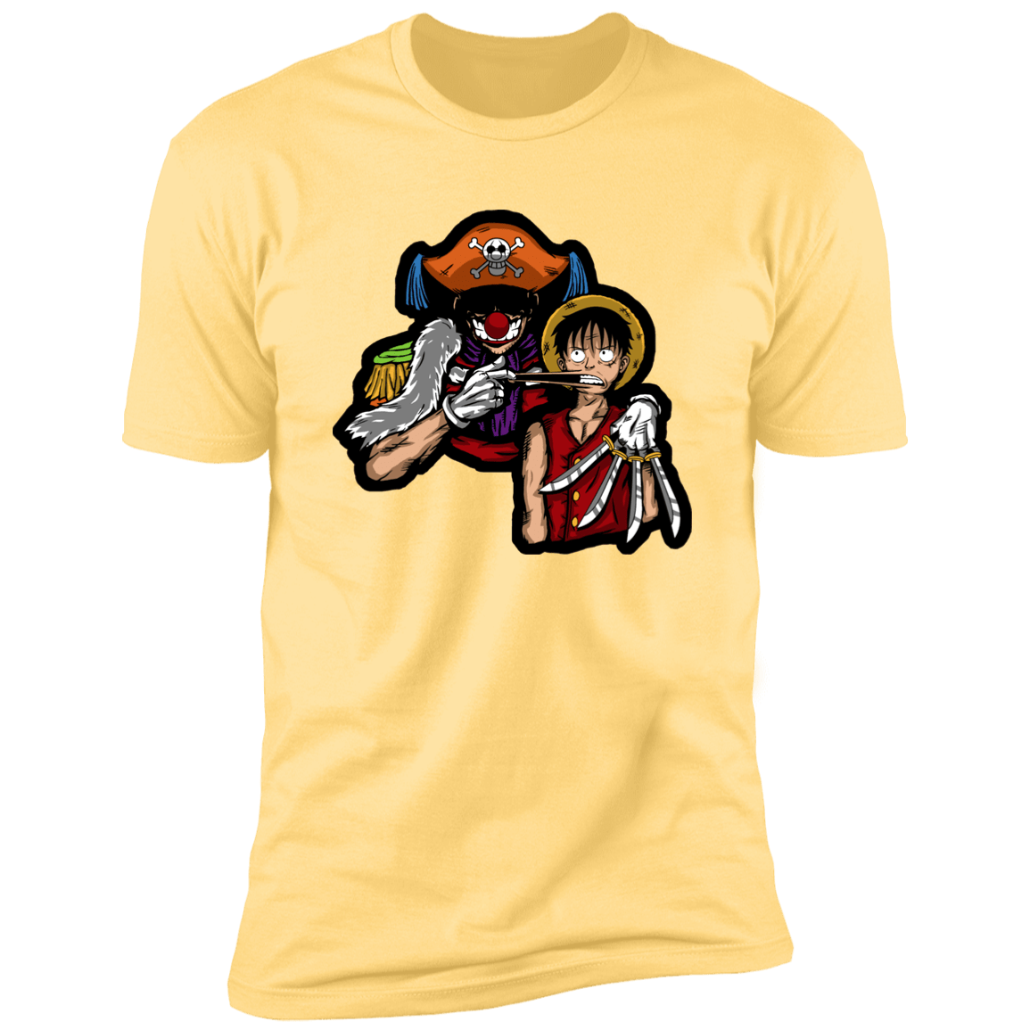 T-Shirts Banana Cream / S Pirate Clown Men's Premium T-Shirt