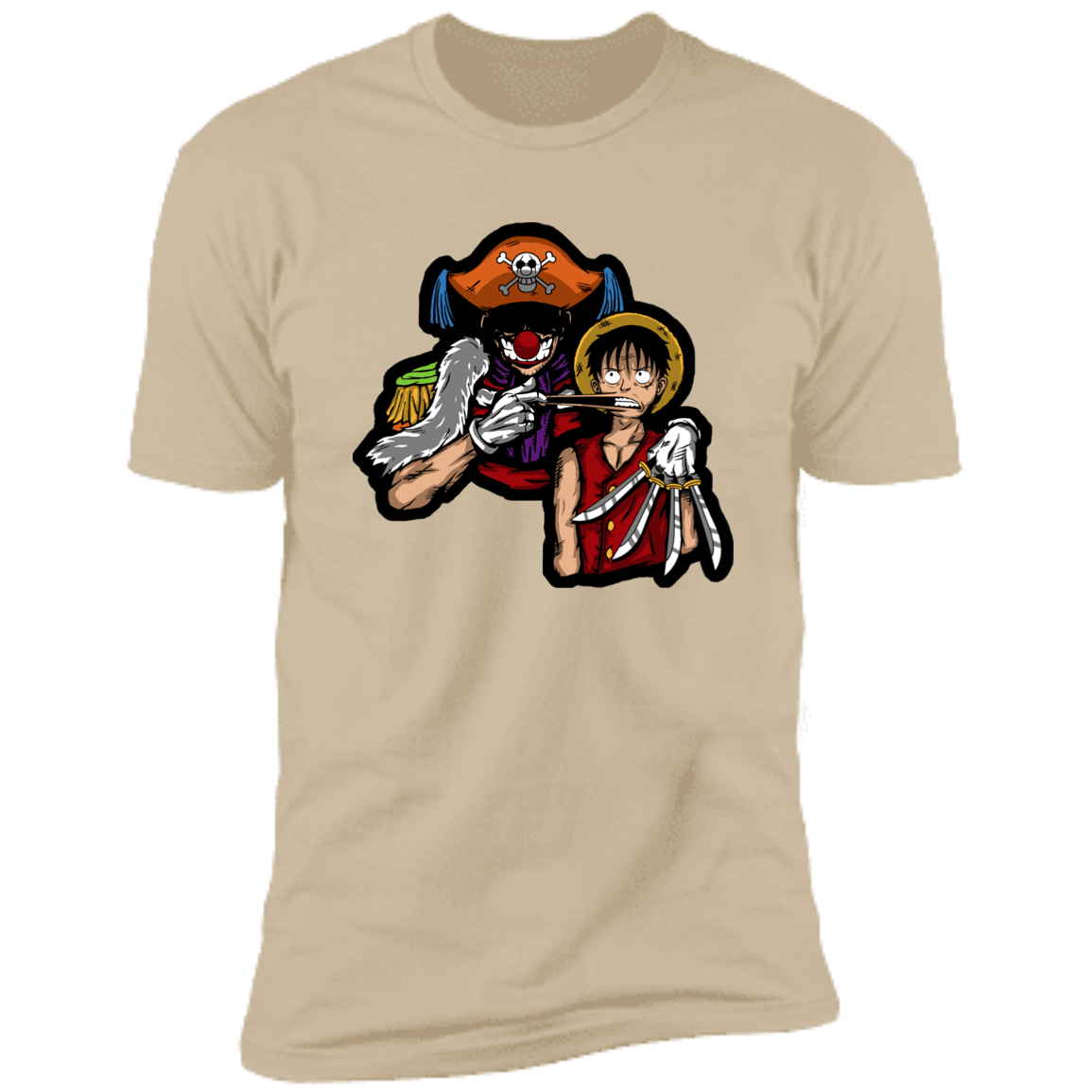 T-Shirts Sand / S Pirate Clown Men's Premium T-Shirt
