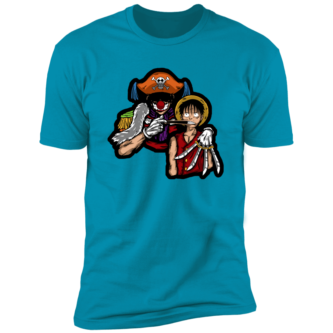 T-Shirts Turquoise / S Pirate Clown Men's Premium T-Shirt