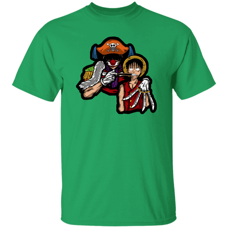 T-Shirts Irish Green / S Pirate Clown T-Shirt