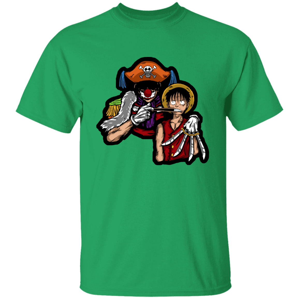 T-Shirts Irish Green / YXS Pirate Clown Youth T-Shirt