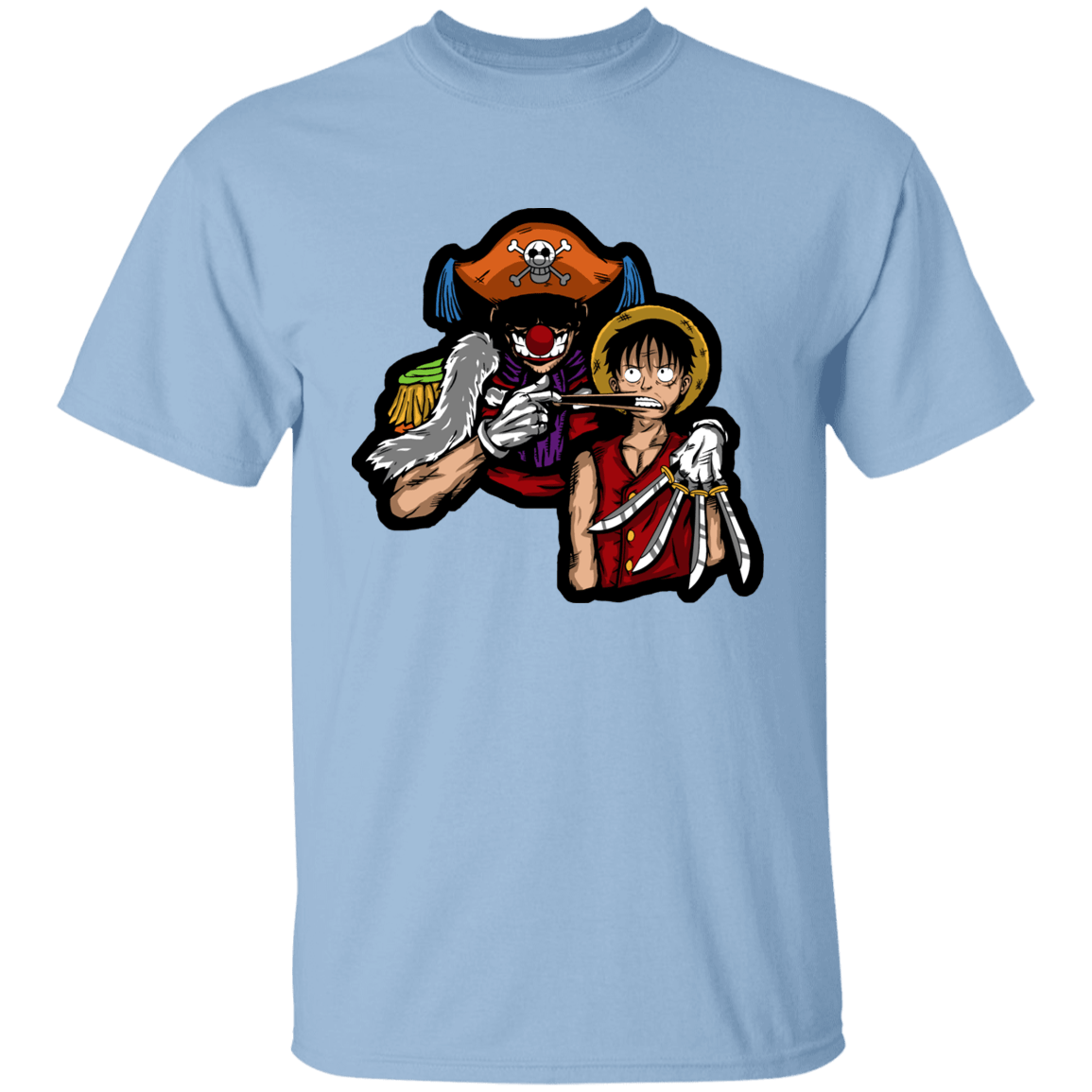 T-Shirts Light Blue / YXS Pirate Clown Youth T-Shirt