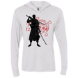 T-Shirts Heather White / X-Small Pirate Hunter (2) Triblend Long Sleeve Hoodie Tee