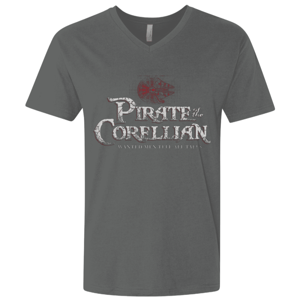 T-Shirts Heavy Metal / X-Small Pirate of the Corellian Men's Premium V-Neck