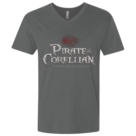 T-Shirts Heavy Metal / X-Small Pirate of the Corellian Men's Premium V-Neck