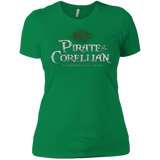 T-Shirts Kelly Green / X-Small Pirate of the Corellian Women's Premium T-Shirt