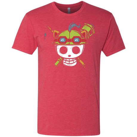 T-Shirts Vintage Red / Small Pirate Scout Men's Triblend T-Shirt