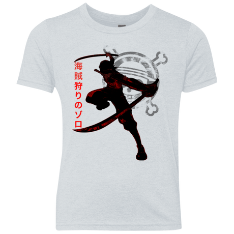 T-Shirts Heather White / YXS Pirate Slayer Youth Triblend T-Shirt