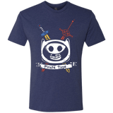 T-Shirts Vintage Navy / Small Pirate Time Men's Triblend T-Shirt