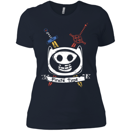 T-Shirts Midnight Navy / X-Small Pirate Time Women's Premium T-Shirt