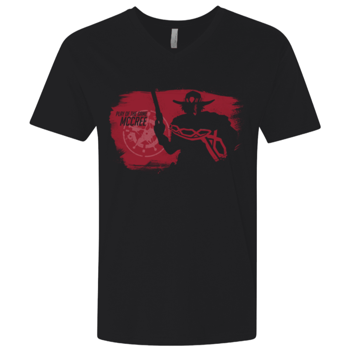T-Shirts Black / X-Small Play of the Game McCree Men's Premium V-Neck