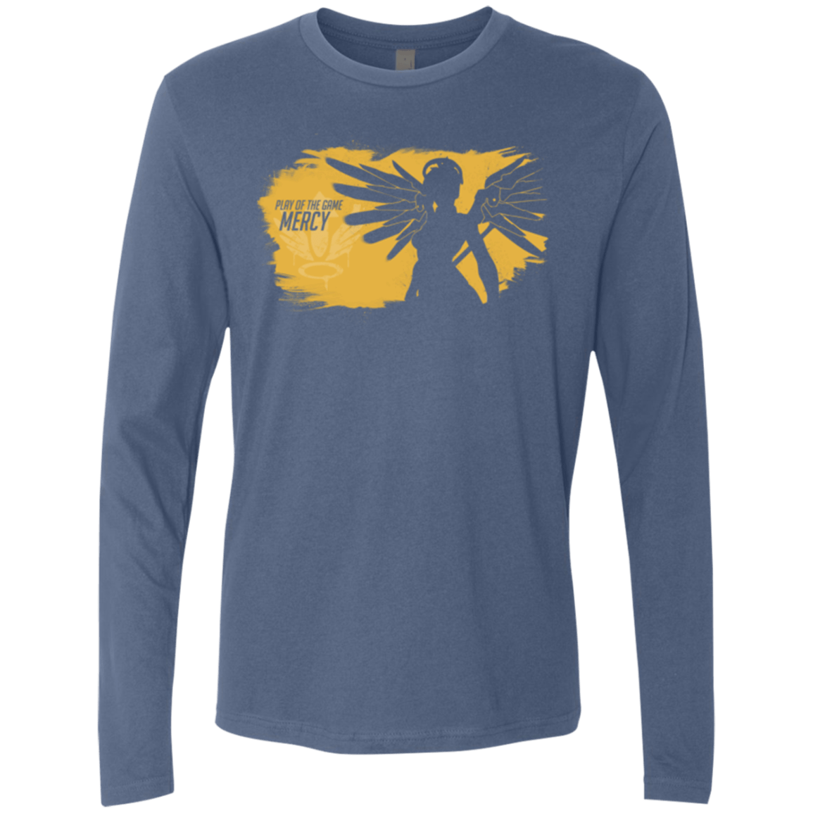 T-Shirts Indigo / Small Play of the Game Mercy Men's Premium Long Sleeve