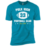 T-Shirts Turquoise / YXS Polk High Football Boys Premium T-Shirt
