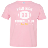 T-Shirts Pink / 2T Polk High Football Toddler Premium T-Shirt