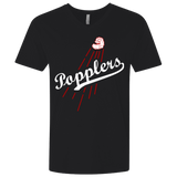 T-Shirts Black / X-Small Popplers Men's Premium V-Neck
