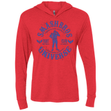 T-Shirts Vintage Red / X-Small PORT TOWN CHAMPION Triblend Long Sleeve Hoodie Tee