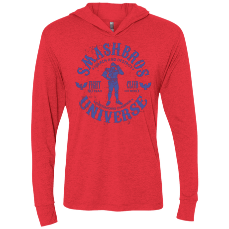 T-Shirts Vintage Red / X-Small PORT TOWN CHAMPION Triblend Long Sleeve Hoodie Tee