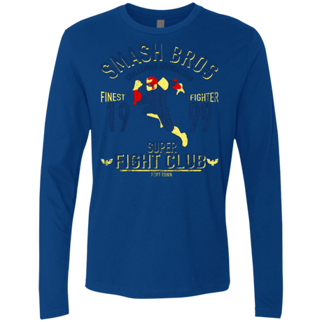 T-Shirts Royal / Small Port Town Fighter Men's Premium Long Sleeve