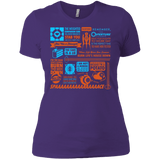 T-Shirts Purple / X-Small Portal Quotes Women's Premium T-Shirt