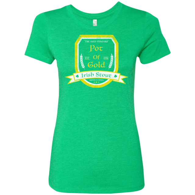 T-Shirts Envy / Small Pot of Gold Irish Stout Women's Triblend T-Shirt