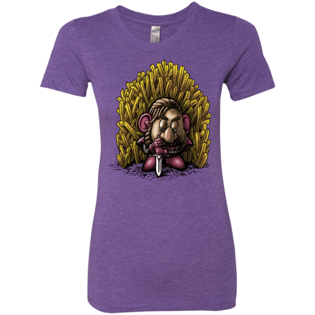 T-Shirts Purple Rush / Small Potato Women's Triblend T-Shirt